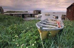 photo of old fishing boat