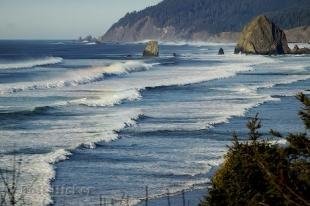 photo of Pacific Ocean Image Oregon Coast