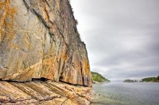 photo of Agawa Rock Pictographs Trail