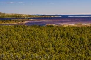 photo of Pinware River Mouth Scenery Southern Labrador