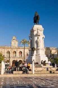 photo of Plaza Nueva Sevilla Equestrian Statue