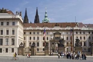 photo of Prague Castle Entrance Czech Republic