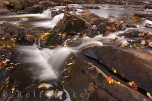 photo of Restoule River Waterfall Ontario