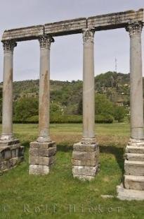 photo of Roman Village Temple Remains Riez Provence