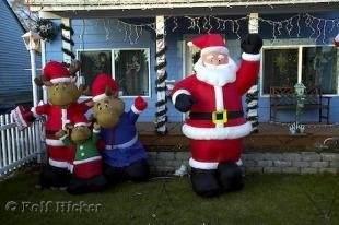 photo of Santa Display