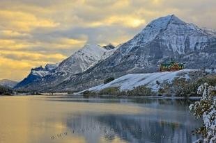 photo of Scenic Winter Destination Waterton Lakes