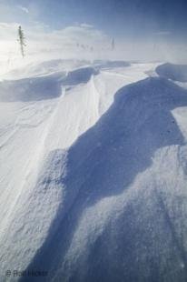 photo of snow formations