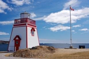 photo of St Anthony Harbour Lighthouse Newfoundland Canada