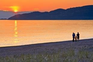 photo of Sunset Beach Walk Lake Superior