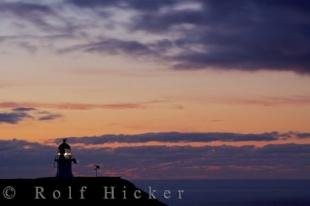 photo of Sunset Cape Reinga Lighthouse New Zealand