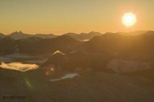 photo of Sunset Photo Mountains Vancouver Island