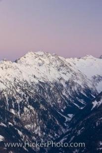 photo of Sunset Snowcapped Mountains Hohe Tauren National Park Wildkogel Austria