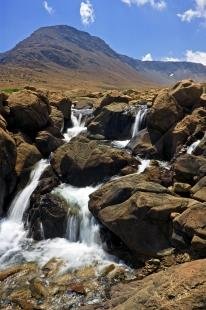 photo of Tablelands Trail Waterfall Gros Morne National Park