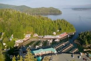 photo of Telegraph Cove Aerial Picture Vancouver Island Canada