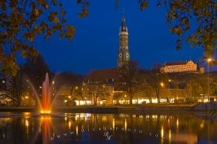 photo of Trausnitz Castle St Martins Church Historic Landshut Germany