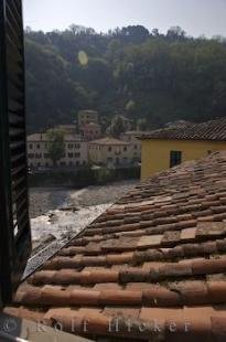 photo of Tuscan Townscape Bagni Di Lucca Italy