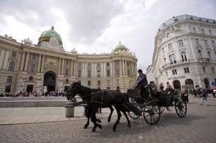 photo of Vienna Tourism Horse Buggy Sightseeing Tour Hofburg Palace