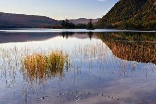 photo of Autumn Water Reflections Lake Monroe Quebec