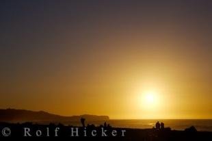 photo of Westland Sunset Gillespies Beach New Zealand