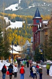 photo of Whistler Village Resort Town British Columbia Canada