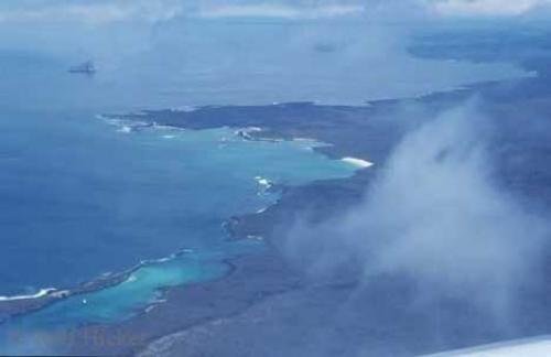 Photo: 
Aerial View Galapagos Island
