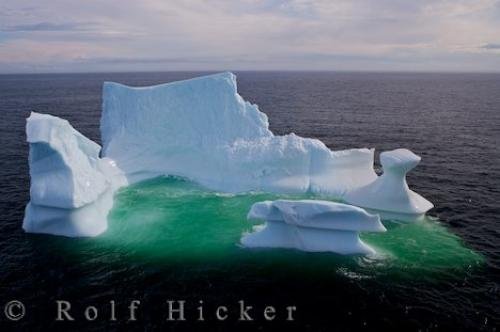 Photo: 
Aerial Stock Photo Iceberg