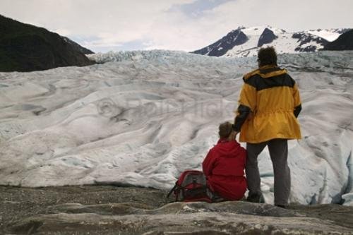 Photo: 
Alaska Inside Passage Mendenhall Glacier Juneau