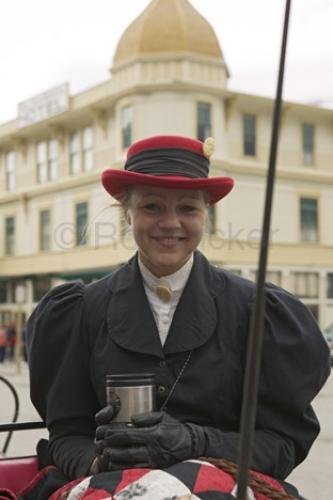 Photo: 
skagway horse buggy driver