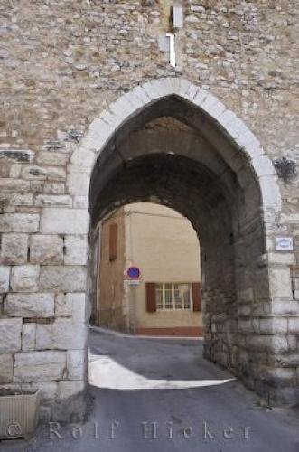 Photo: 
Ancient Village Entrance Provence France
