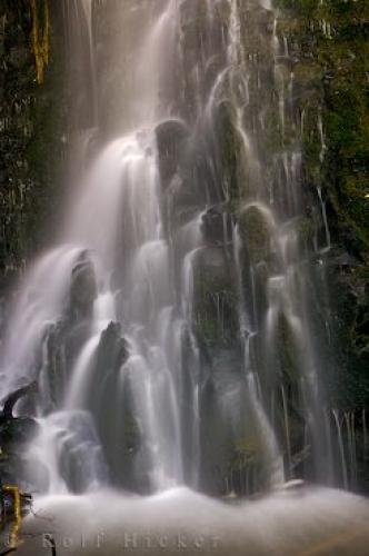 Photo: 
Beautiful Scenic Waterfall Catlins New Zealand