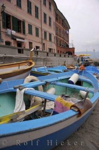 Photo: 
Blue Boats Vernazza Harbour Liguria Italy