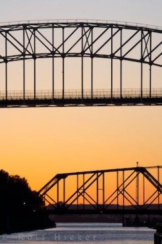 Photo: 
Bridges Sunset Sault Ste Marie Ontario