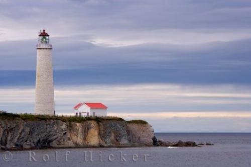 Photo: 
Cap Des Rosiers Lighthouse Lands End Gaspesie Quebec