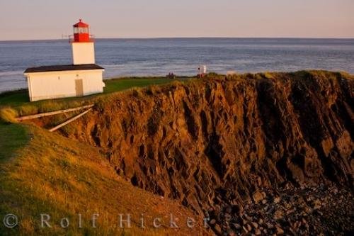 Photo: 
Cape D Or Lighthouse Sunset
