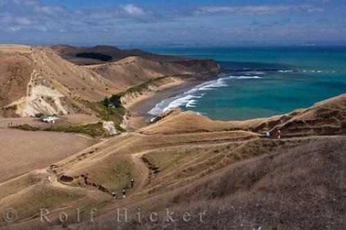 Photo: 
Cape Kidnappers Scenery Hawkes Bay New Zealand