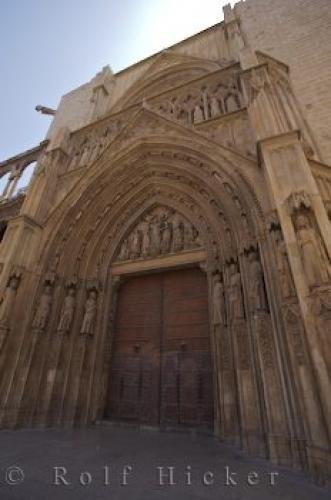 Photo: 
Cathedral Entrance Valencia