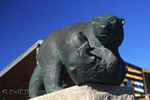 Photo: 
Polar Bear Statue