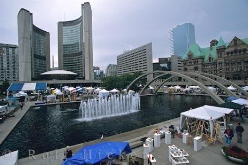 Photo: 
City Hall Flea Market Toronto Ontario