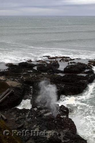 Photo: 
cooks chasm blow hole