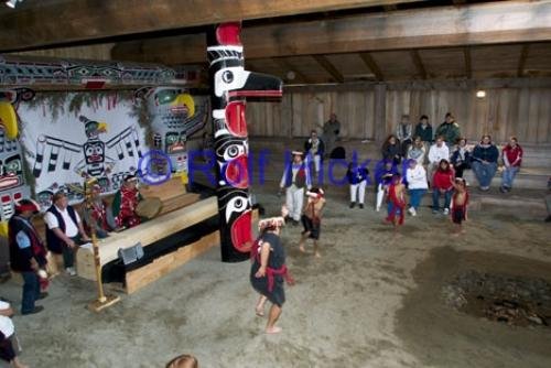 Photo: 
Native Culture Dancing Long House