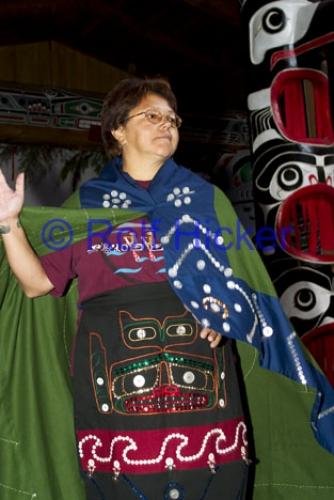 Photo: 
Woman Cultural Ceremony Dance in original blanket