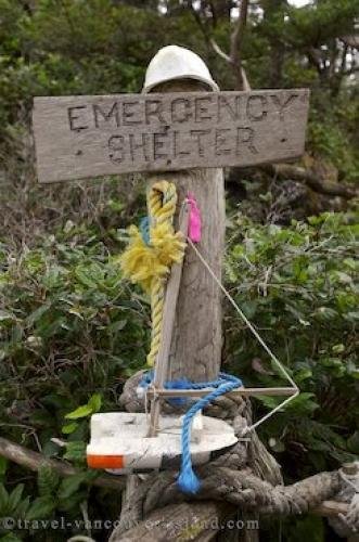 Photo: 
Emergency Shelter Sign