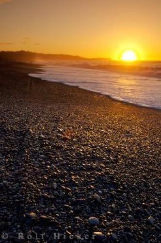 Photo: 
Gillespies Beach Sunset New Zealand