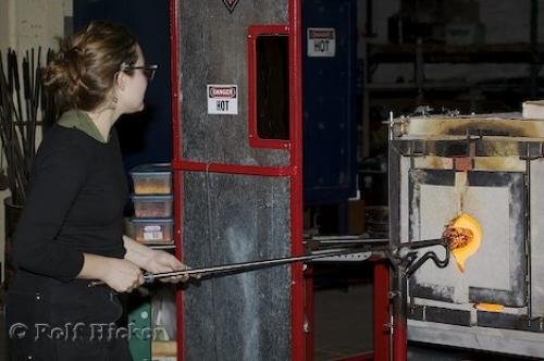 Photo: 
Glass Blowing Picture