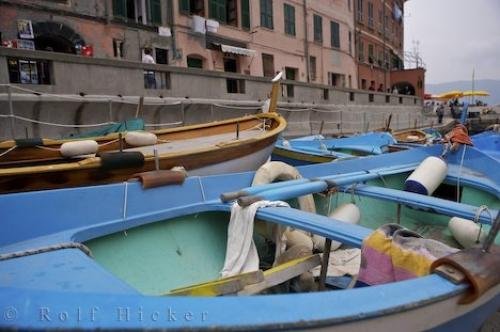 Photo: 
Harbour Boats Cinque Terre Vernazza Italy