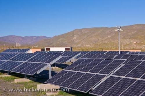 Photo: 
Heliostats Tabernas Field Andalusia Spain