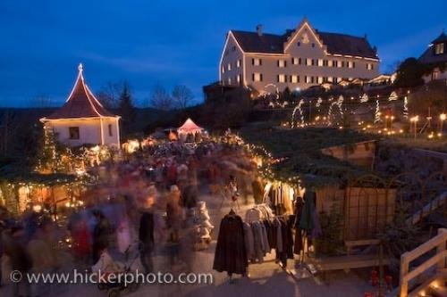 Photo: 
Hexenagger Castle Christmas Markets Bavaria Germany Europe