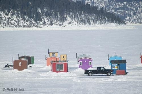 Photo: 
Ice Fishing Shelters