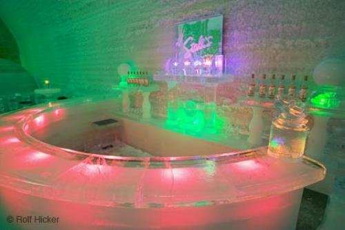 Photo: 
ice hotel bar