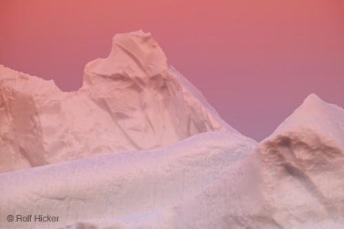 Photo: 
Iceberg At Sunset